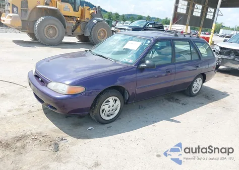 1997 Ford Escort Lx from USA, damaged, VIN 3FALP15P3VR155580